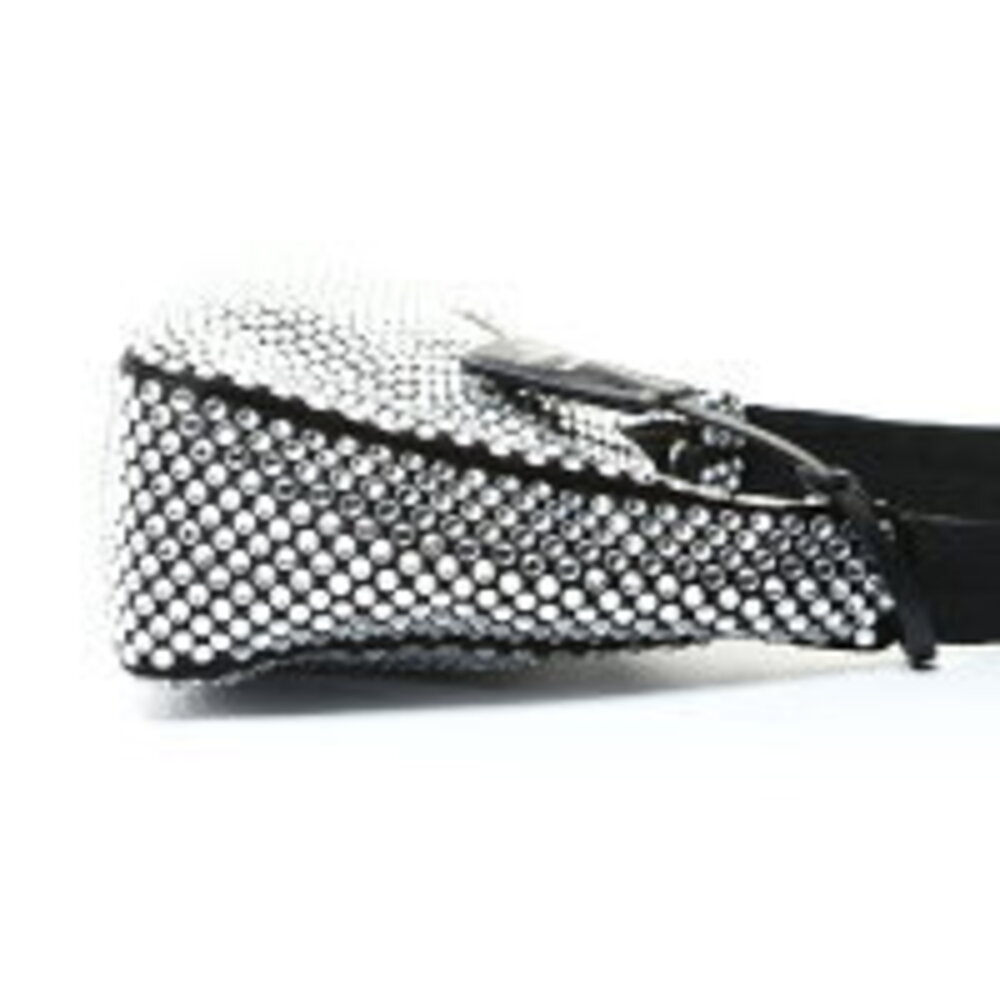 Prada Crystal Satin Hobo Bag Shoulder Black - Picture 4 of 13